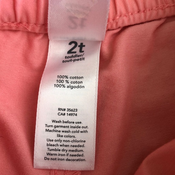 RUFFLED SHORTS SIZE 2T - Picture 5 of 5